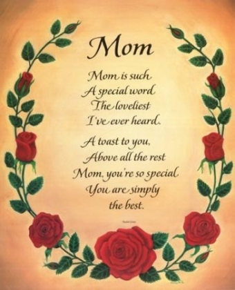 happy birthday mom poems. poems for your mum poems